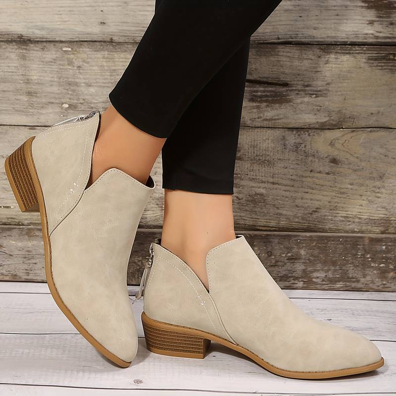 Buty Damskie Zimowe | Stylowe Botki z Noskiem