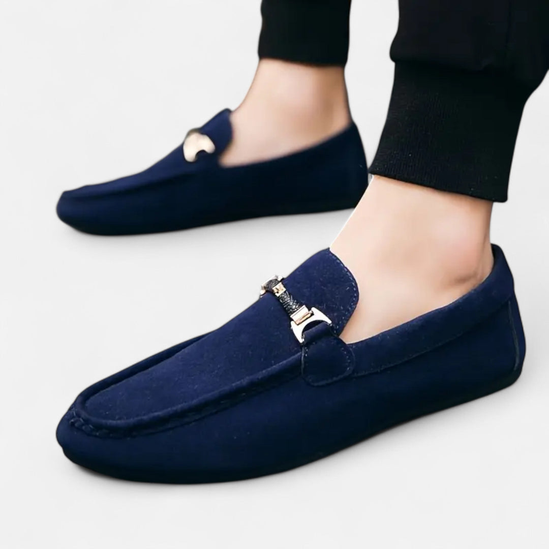 Herren Klassische Mokassins mit Schnallenverschluss | Slip-On
