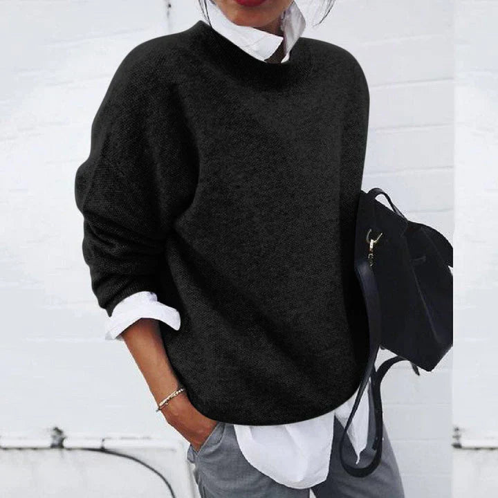 Sweter Damski Zimowy Nowoczesny Styl | Zima