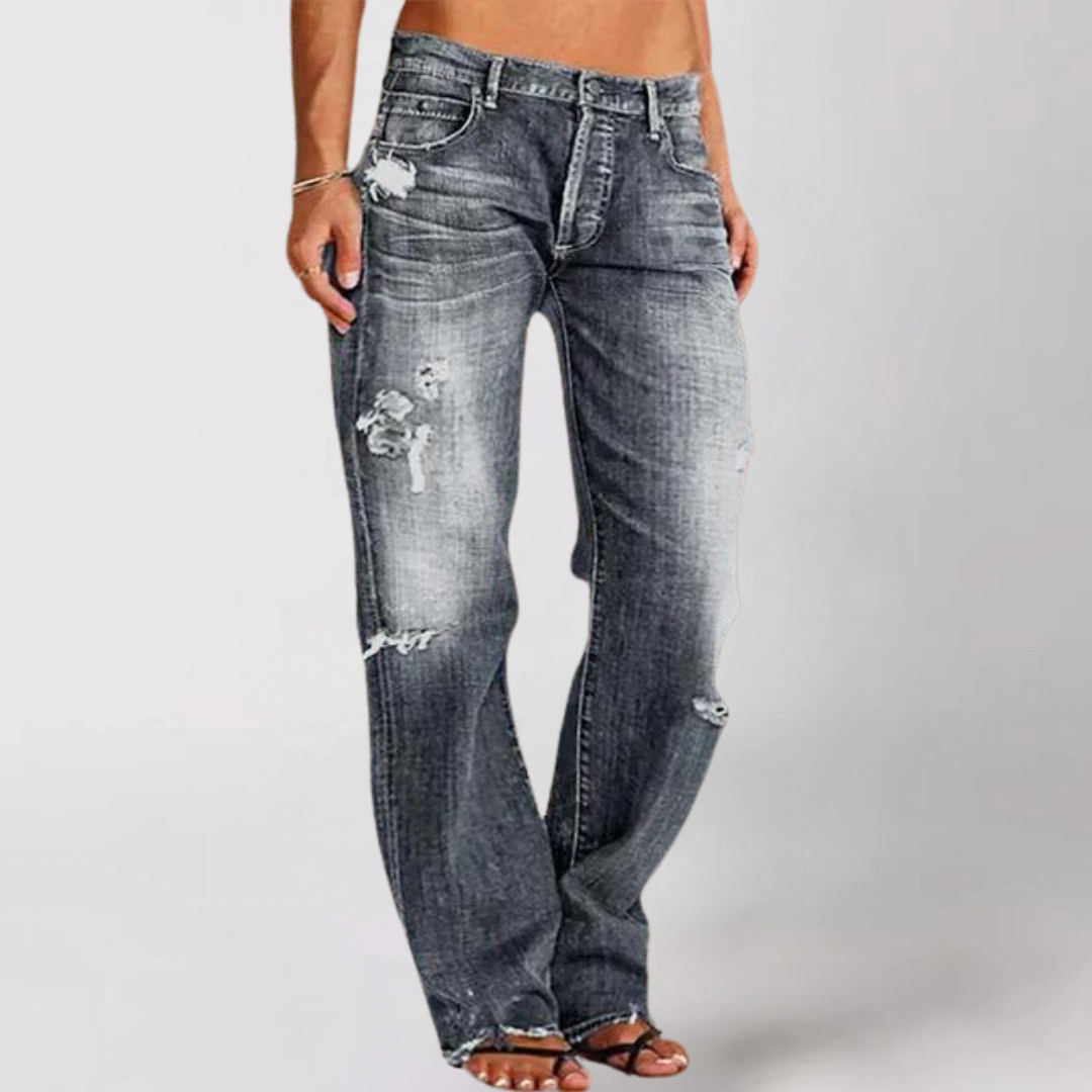 Damska Spodnie CozyJeans | Szerokie Nogawki
