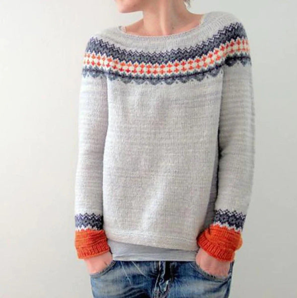 Grethe | Ponadczasowy sweter retro dla kobiet z vintage'owym urokiem