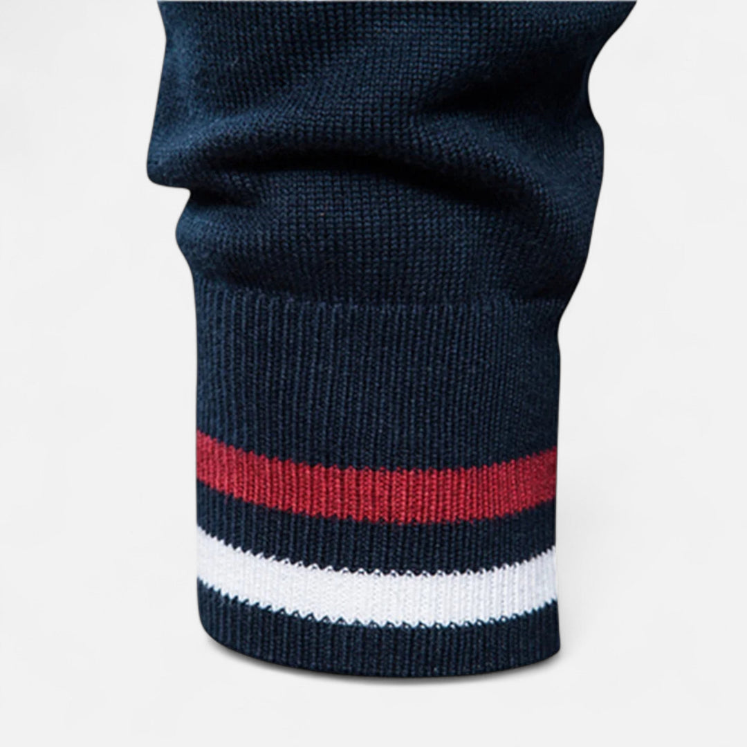 Men's Casual Zip-Up Sweater | Long Sleeve