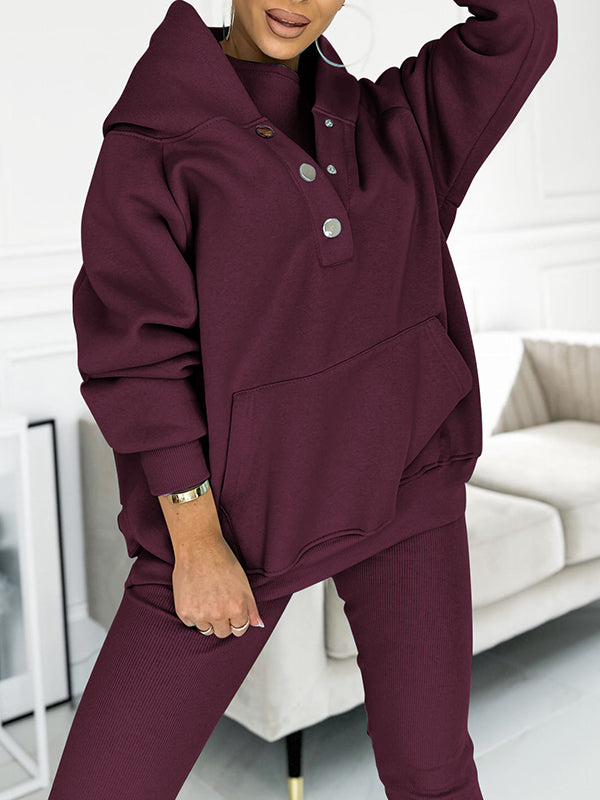 Damen Jogginganzüge Modisch | Dreiteiliges Set