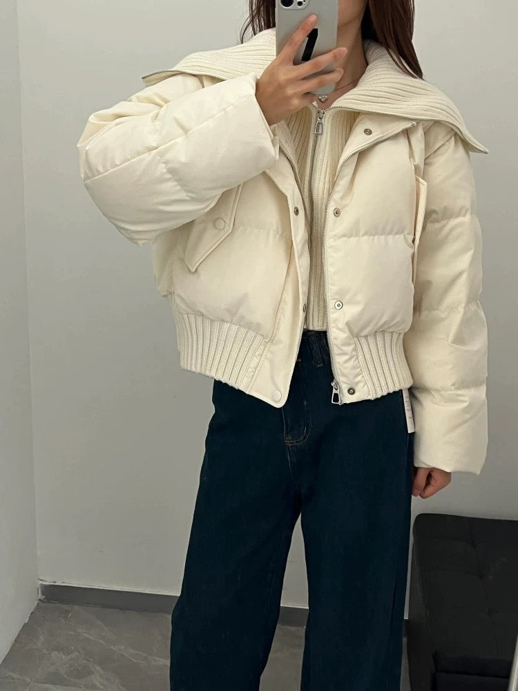 Dámska prešívaná bunda | Moderný oversize strih