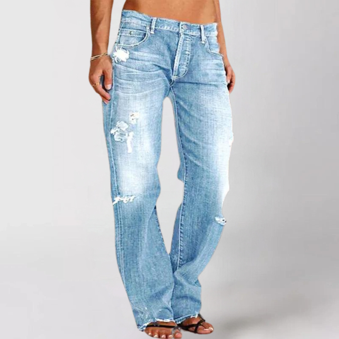 Damska Spodnie CozyJeans | Szerokie Nogawki