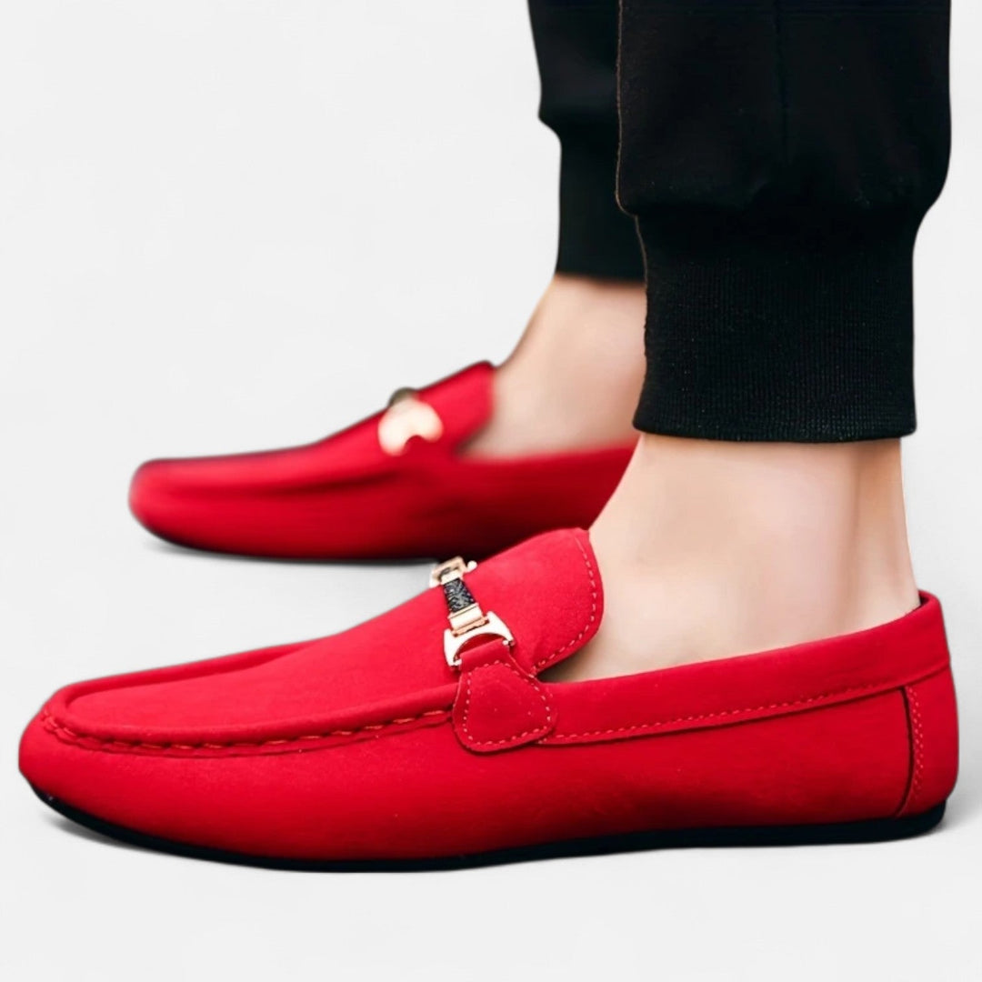 Herren Klassische Mokassins mit Schnallenverschluss | Slip-On