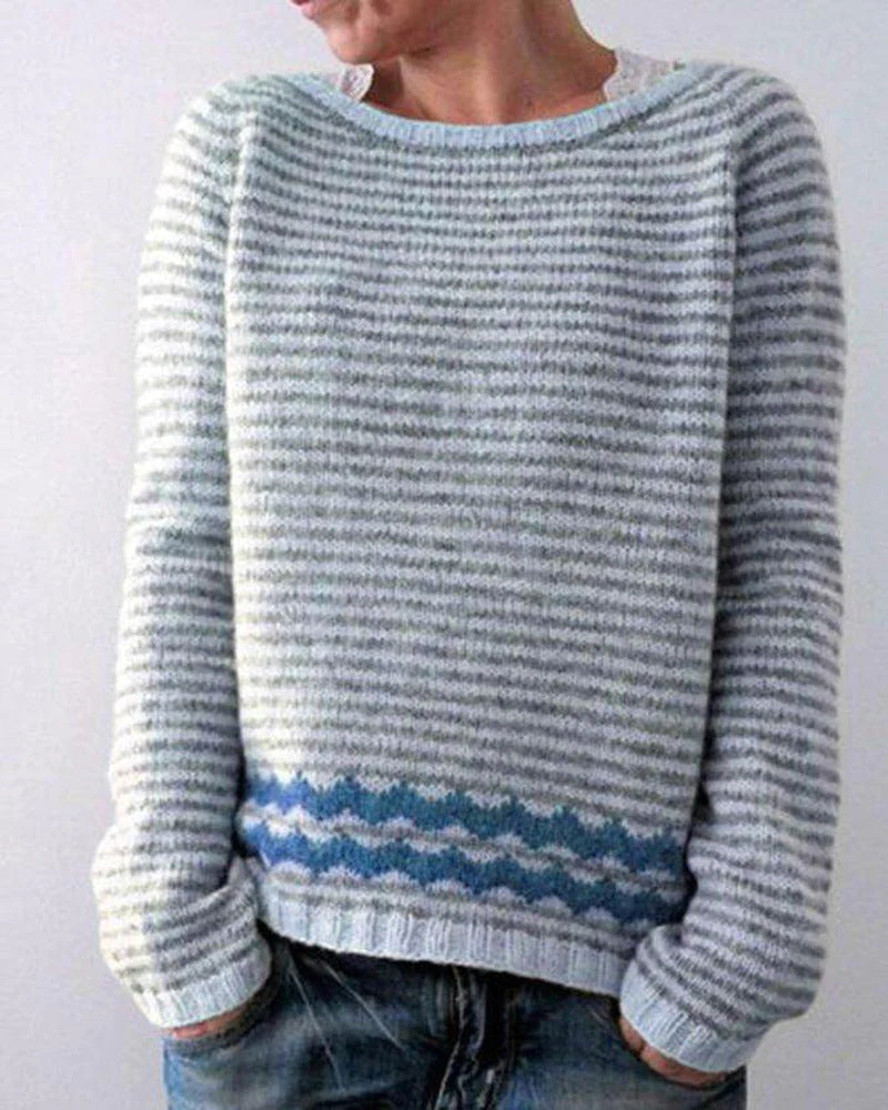 Grethe | Ponadczasowy sweter retro dla kobiet z vintage'owym urokiem