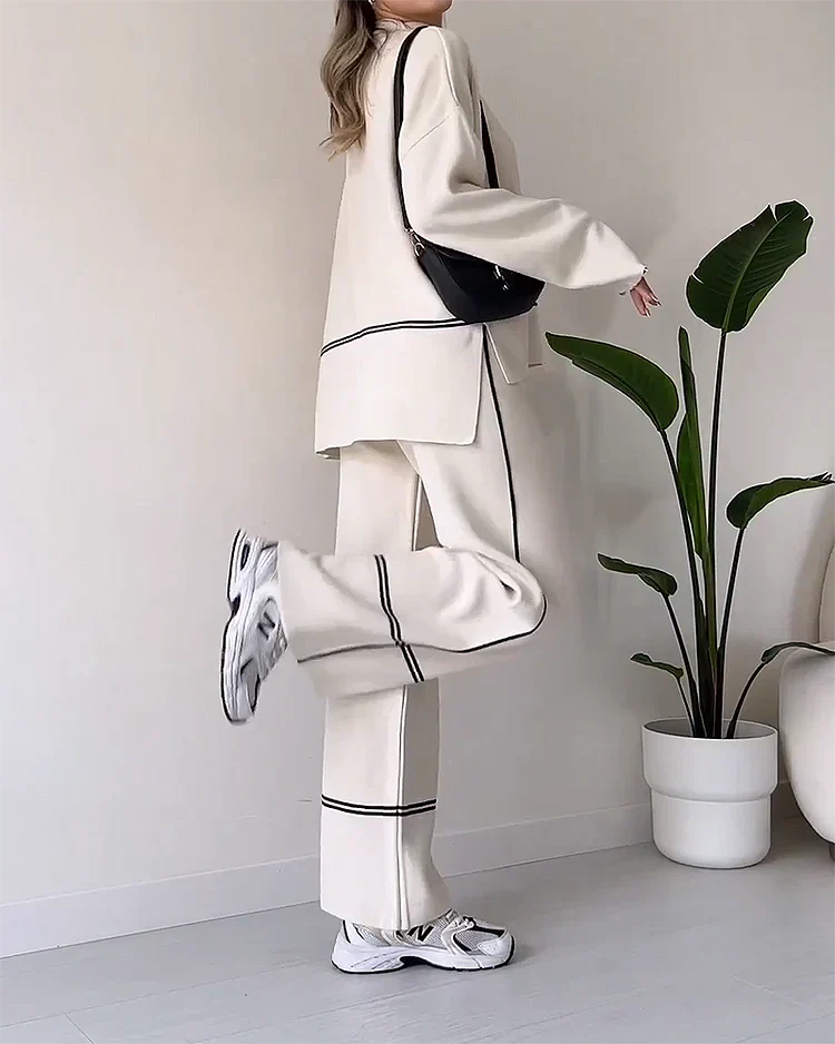 Damski Dwuczęściowy Zestaw | Codzienny Look