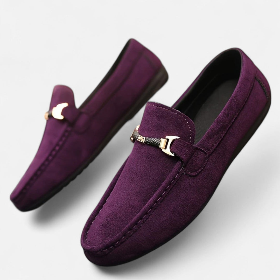 Herren Klassische Mokassins mit Schnallenverschluss | Slip-On