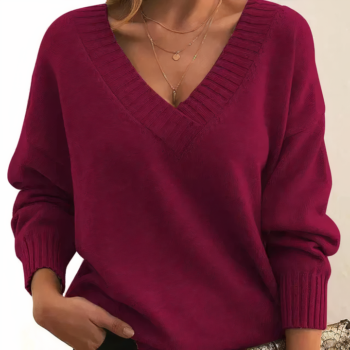 Sweter Damski Modny Zimowy | Wygodny Krój