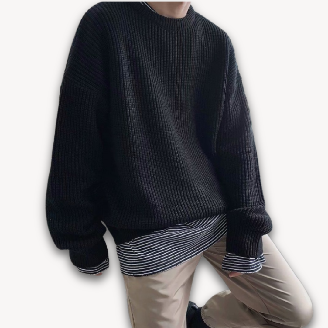 Męski Oversize Sweter | Casual Look