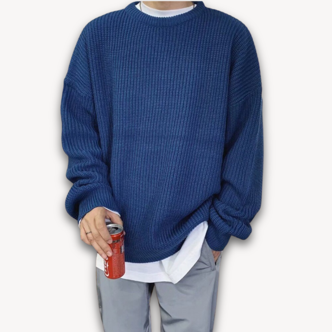 Męski Oversize Sweter | Casual Look