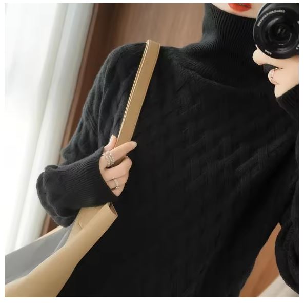 Damski Luźny Sweter | Długi Rękaw