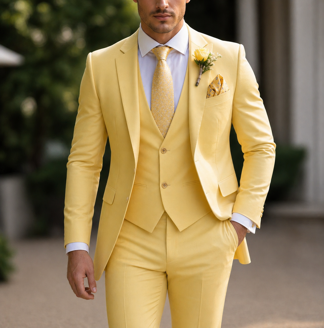Men's Three-Piece Suit | Modern Cut