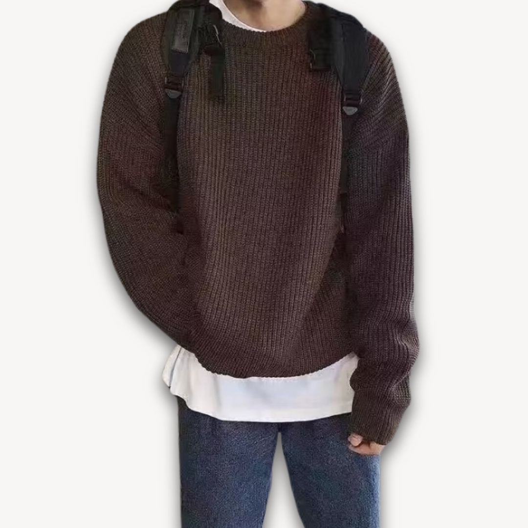 Męski Oversize Sweter | Casual Look