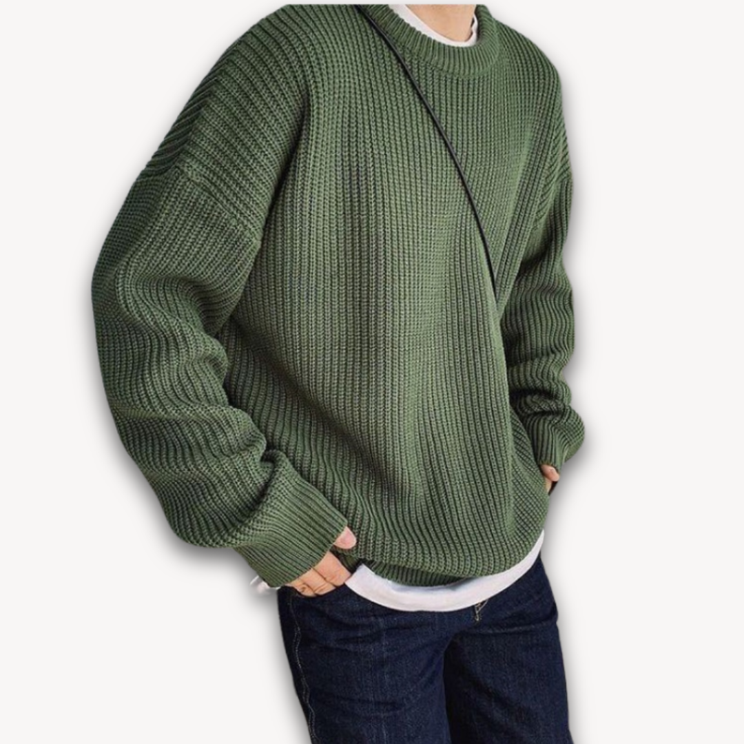 Męski Oversize Sweter | Casual Look