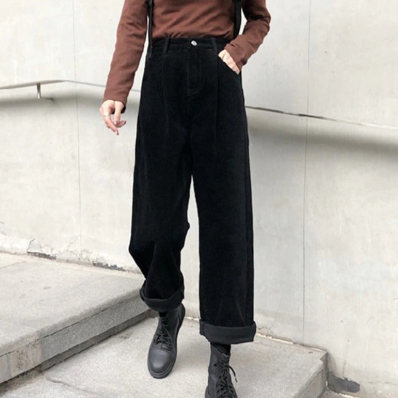 Stylowe Ciepłe Jeansy Damskie | Zima
