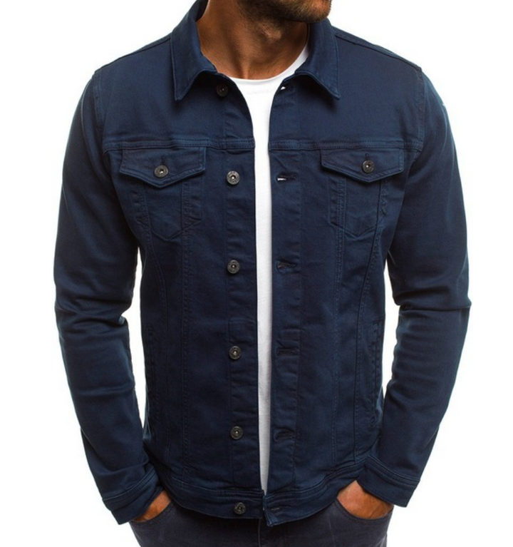 Herren Gerade Freizeit Übergangsjacke | Alltagstauglich