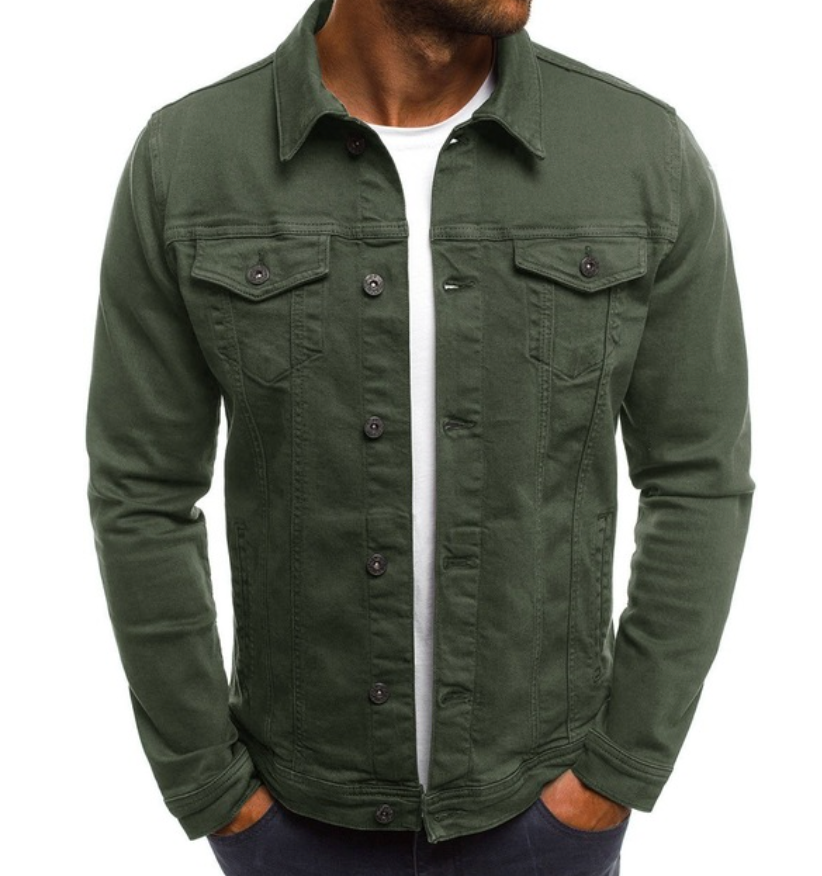 Herren Gerade Freizeit Übergangsjacke | Alltagstauglich