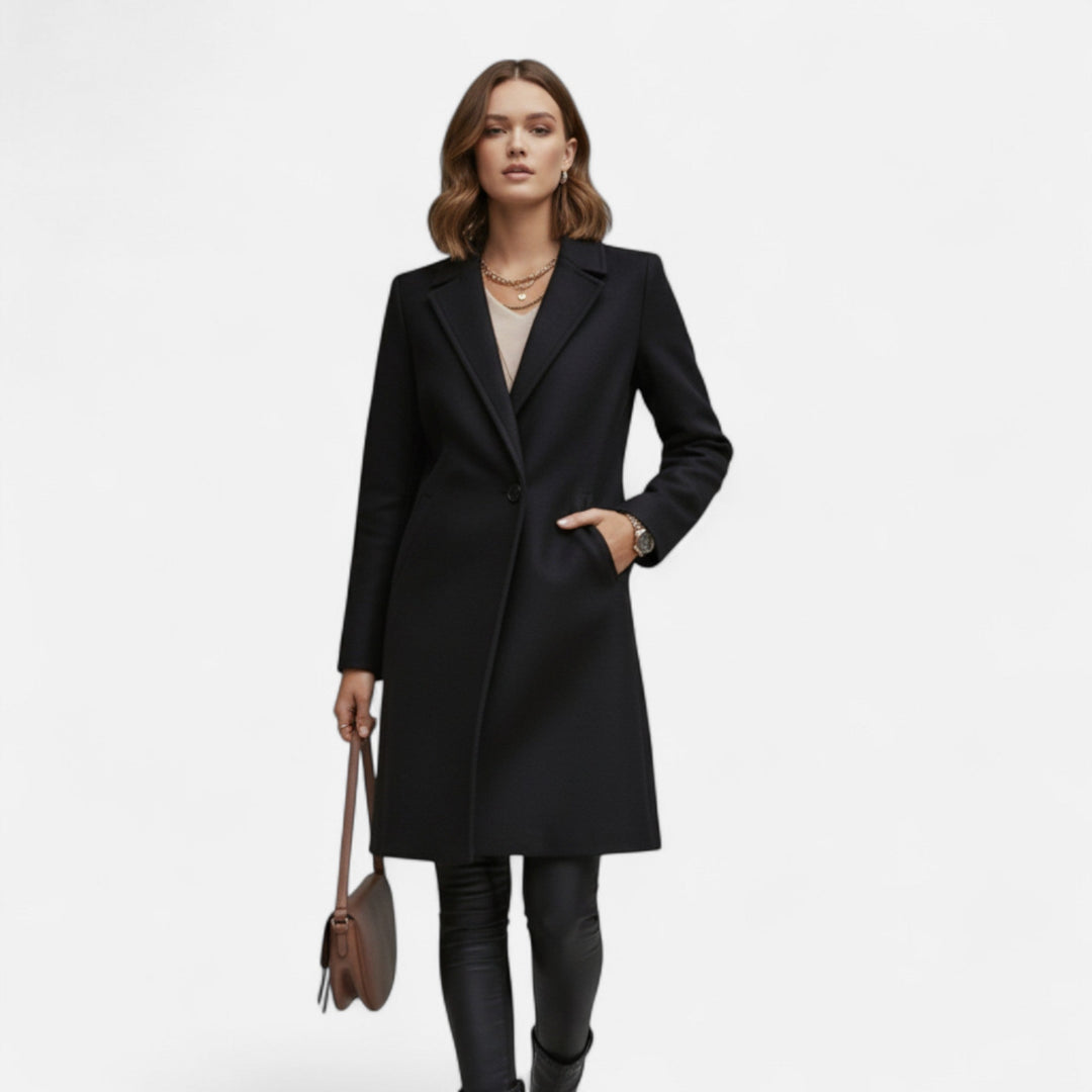 Women's Long Classic Coat | Regular Fit