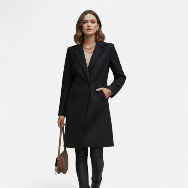 Women's Long Classic Coat | Regular Fit