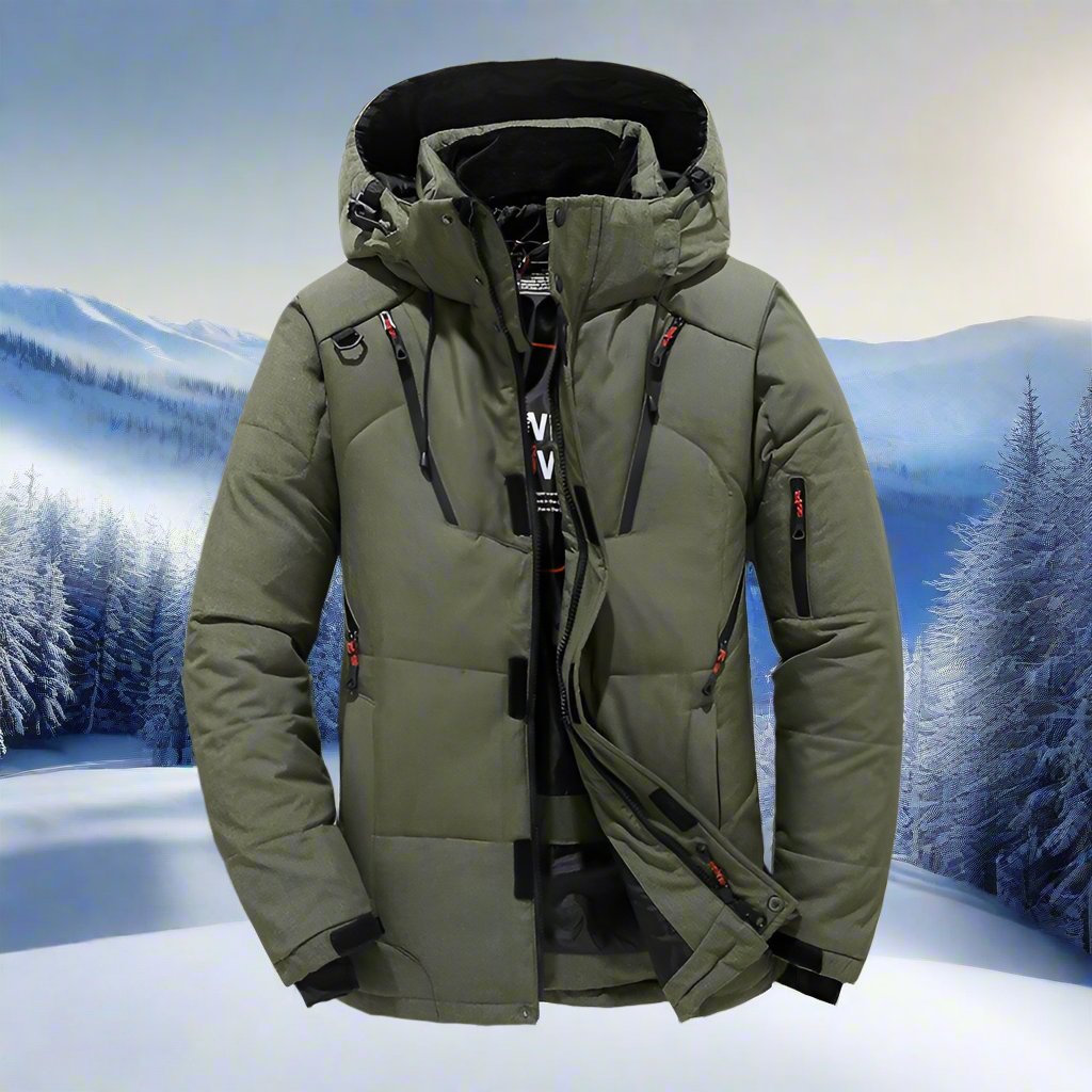 Men's Winter Outdoor Jacket | Multi-pocket