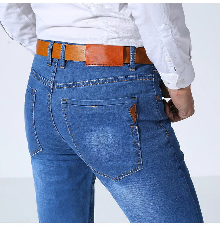 Herren Klassische Jeans | Gerade Beine
