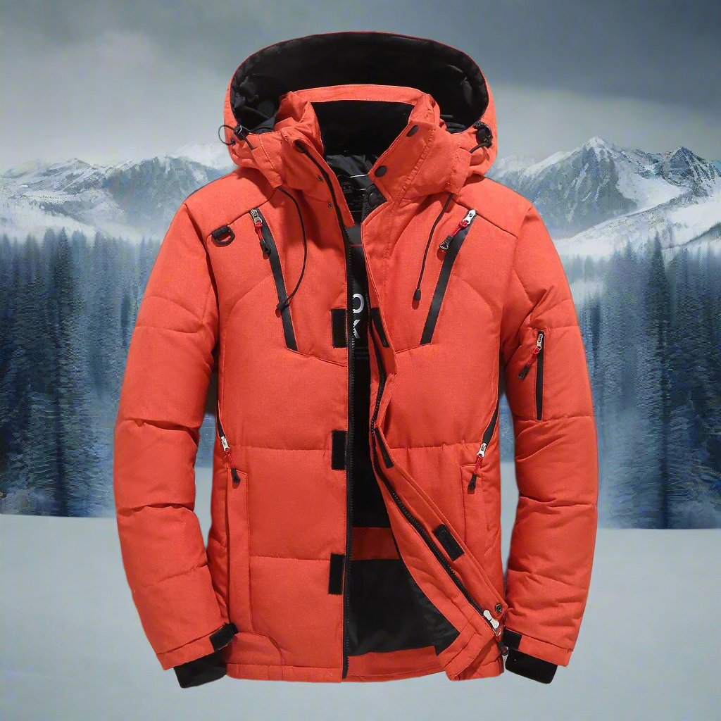 Men's Winter Outdoor Jacket | Multi-pocket