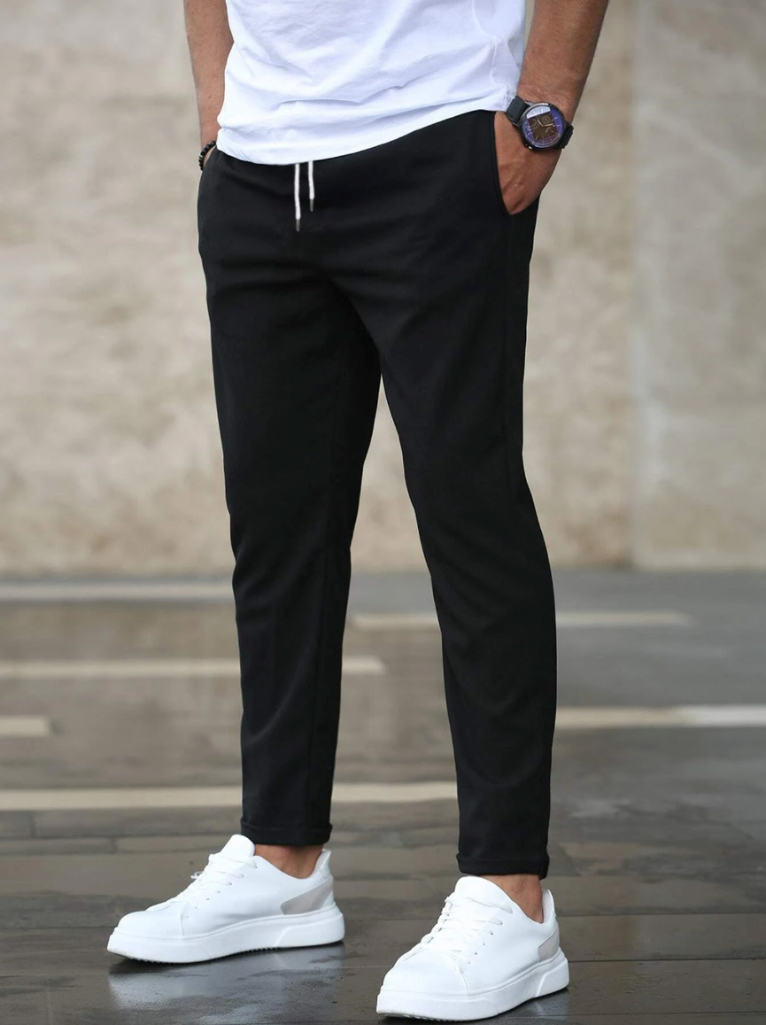 Men's Slim Fit Joggers | Drawstring Waist W