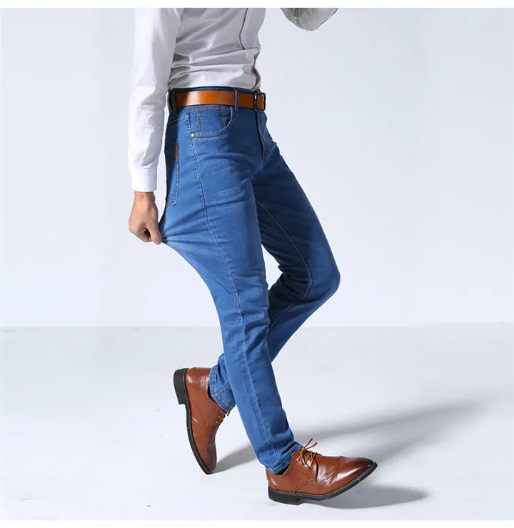 Herren Klassische Jeans | Gerade Beine