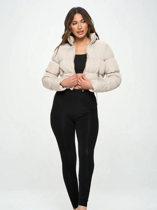 Women's Quilted Winter Jacket | Short