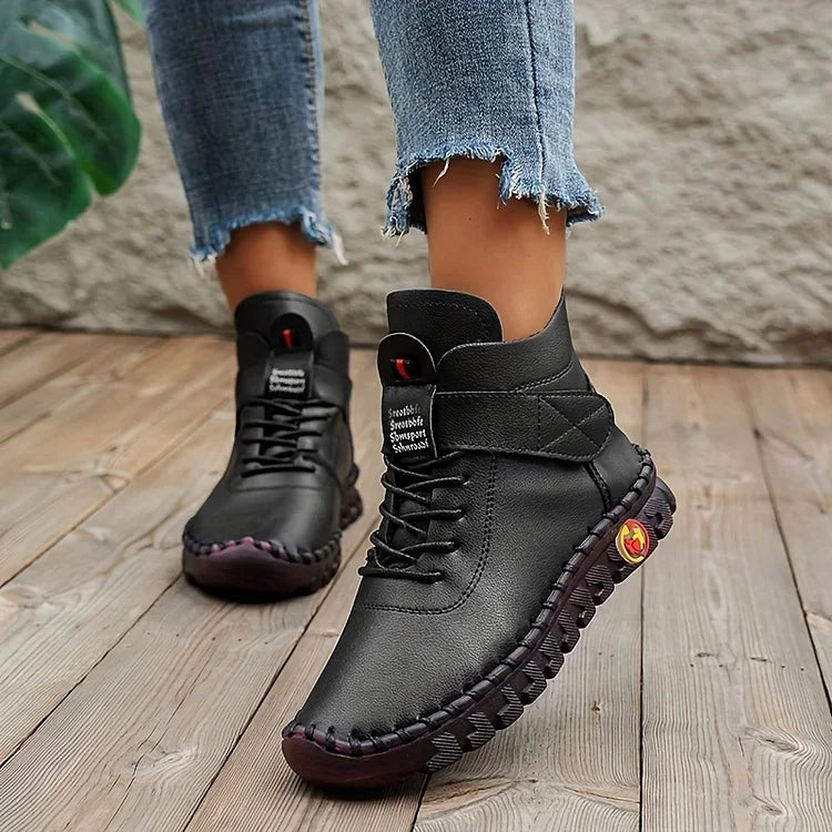 Buty Zimowe Damskie Górskie | Sznurowane