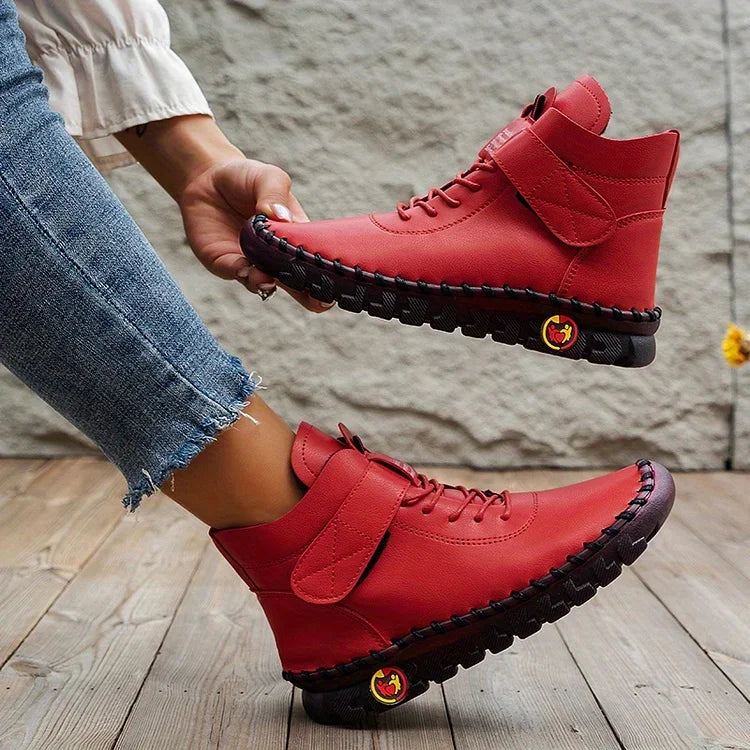 Buty Zimowe Damskie Górskie | Sznurowane