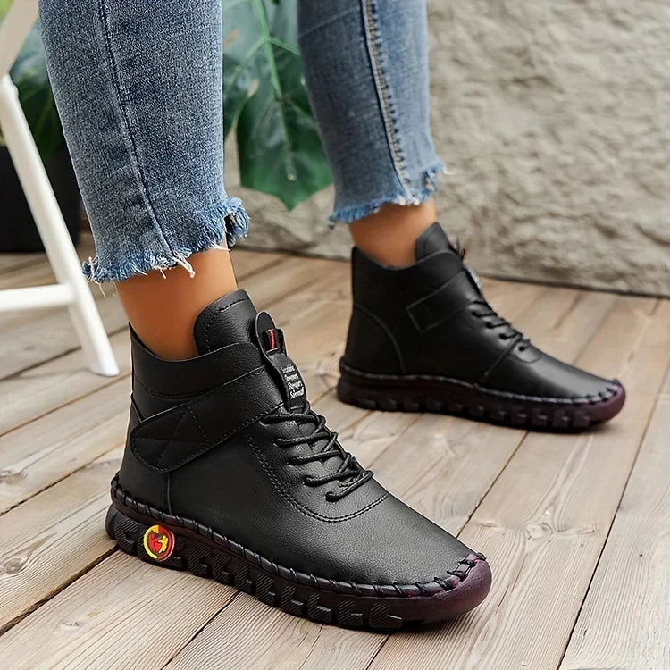 Buty Zimowe Damskie Górskie | Sznurowane