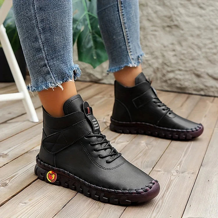 Buty Zimowe Damskie Górskie | Sznurowane