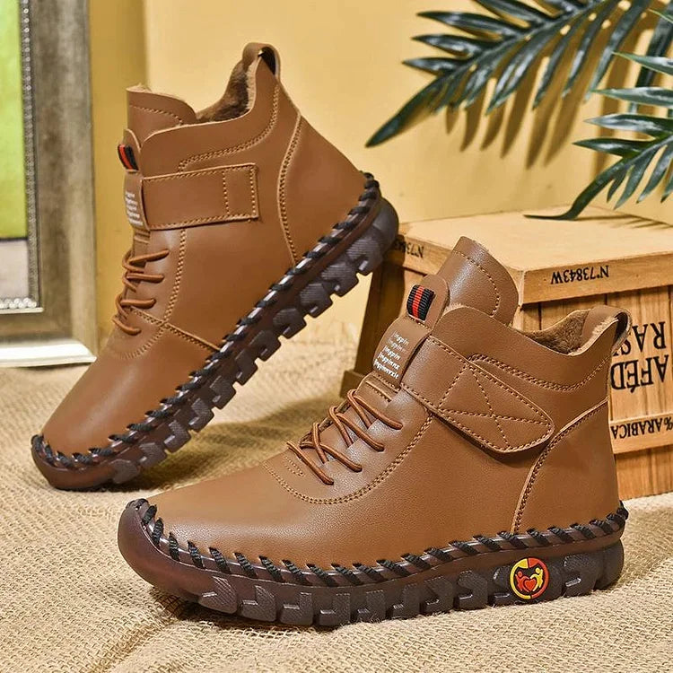 Buty Zimowe Damskie Górskie | Sznurowane