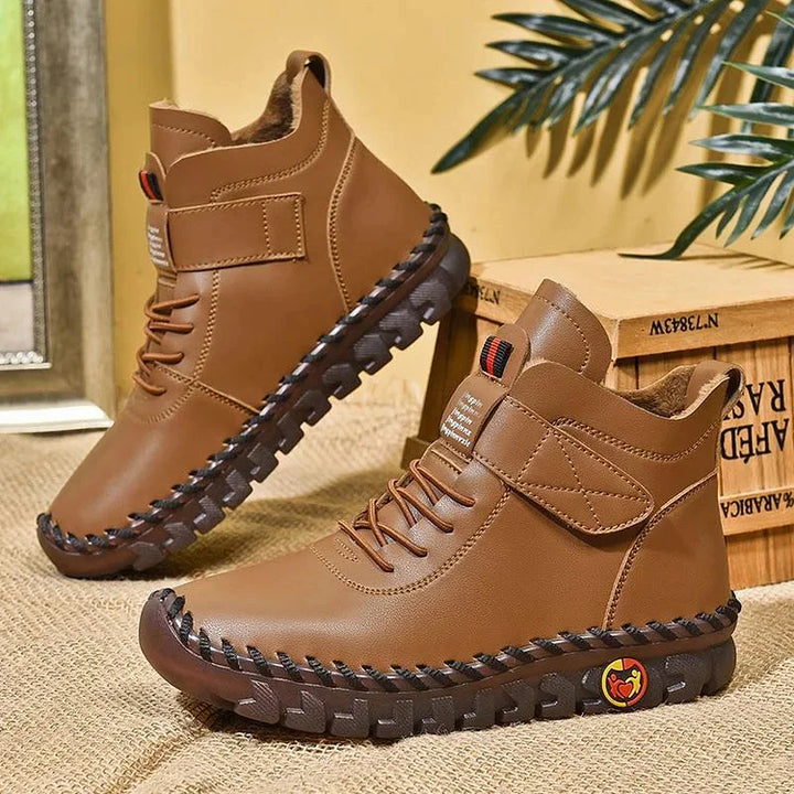 Buty Zimowe Damskie Górskie | Sznurowane