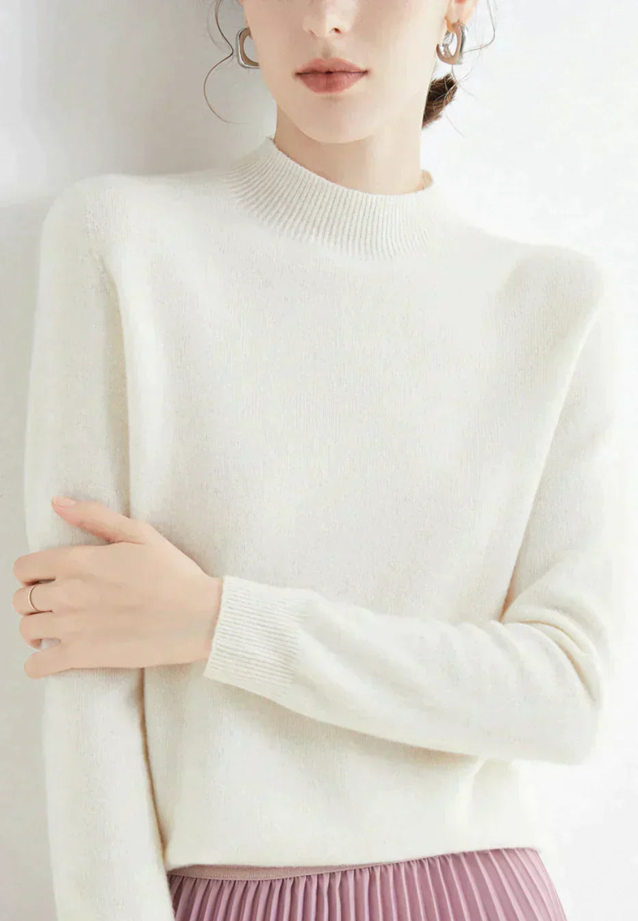 Damski Stylowy Sweter | Nowoczesny Look