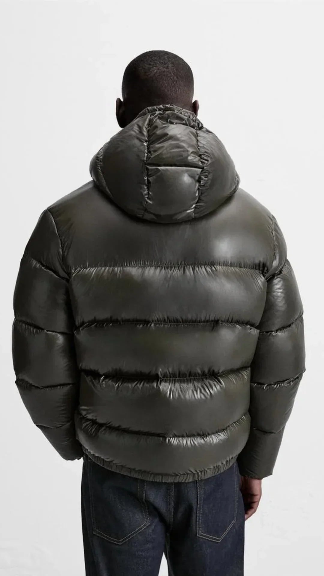 Kurtka Jesienna Męska Puffer | Zapinana Na Zamek