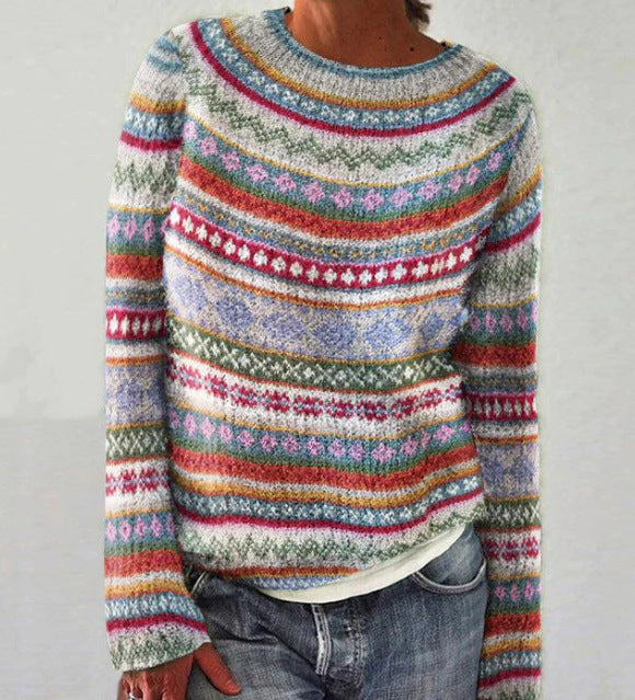 Sweter damski modny | Klasyczny fason