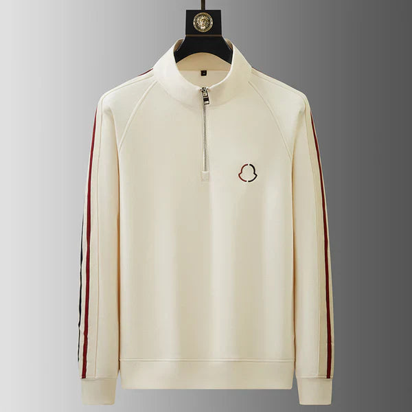 Men's training set with 1/4 zip sweatshirt and pants | Two-piece
