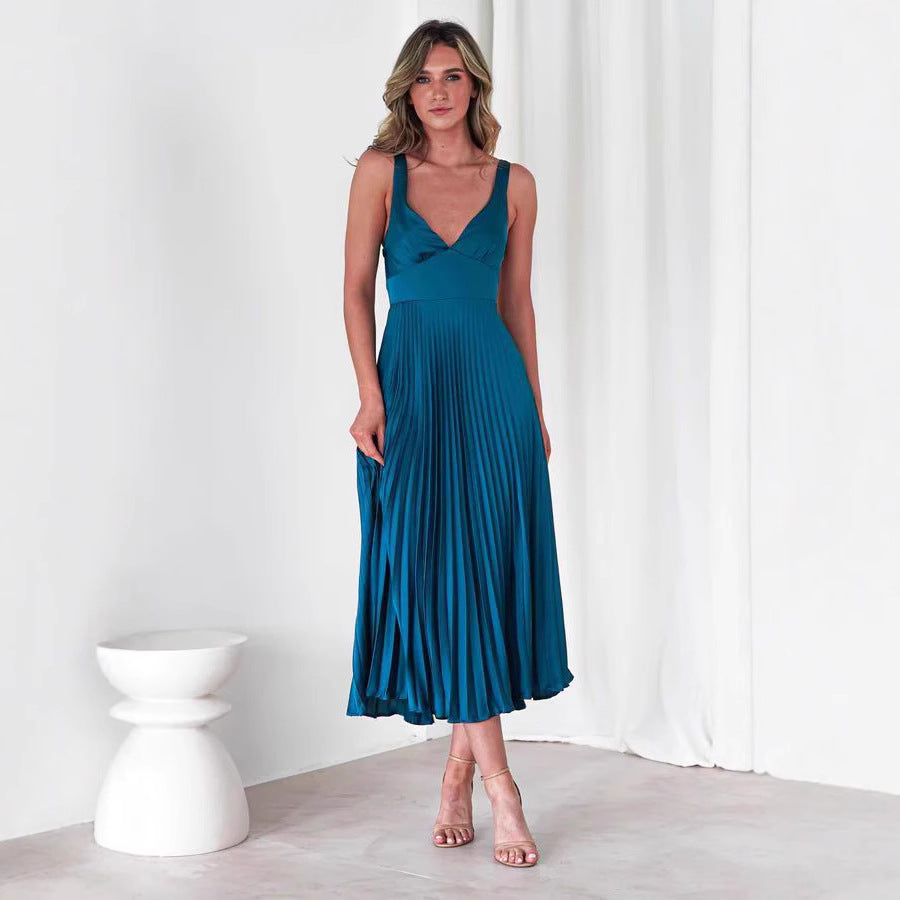 Damska Sukienka Na Sylwestra | Krój A-Linia Midi