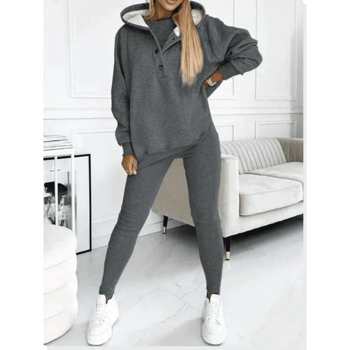 Damen-Dreiteiliger Anzug | Bequemer Schnitt