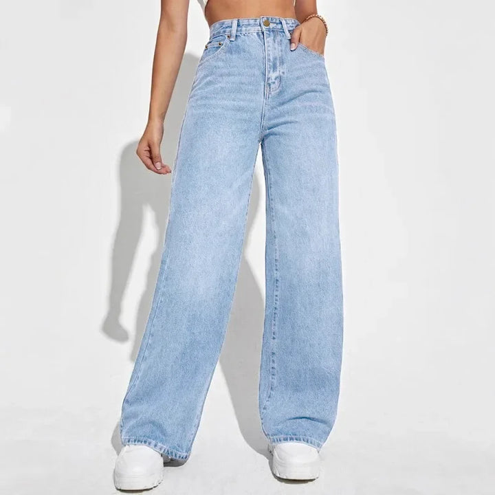 Wide Women's Pants | Stylish High Waist