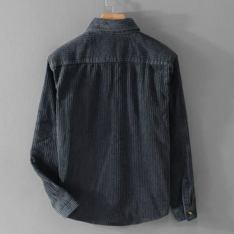 Męska Koszula Sztruksowa | Styl Vintage