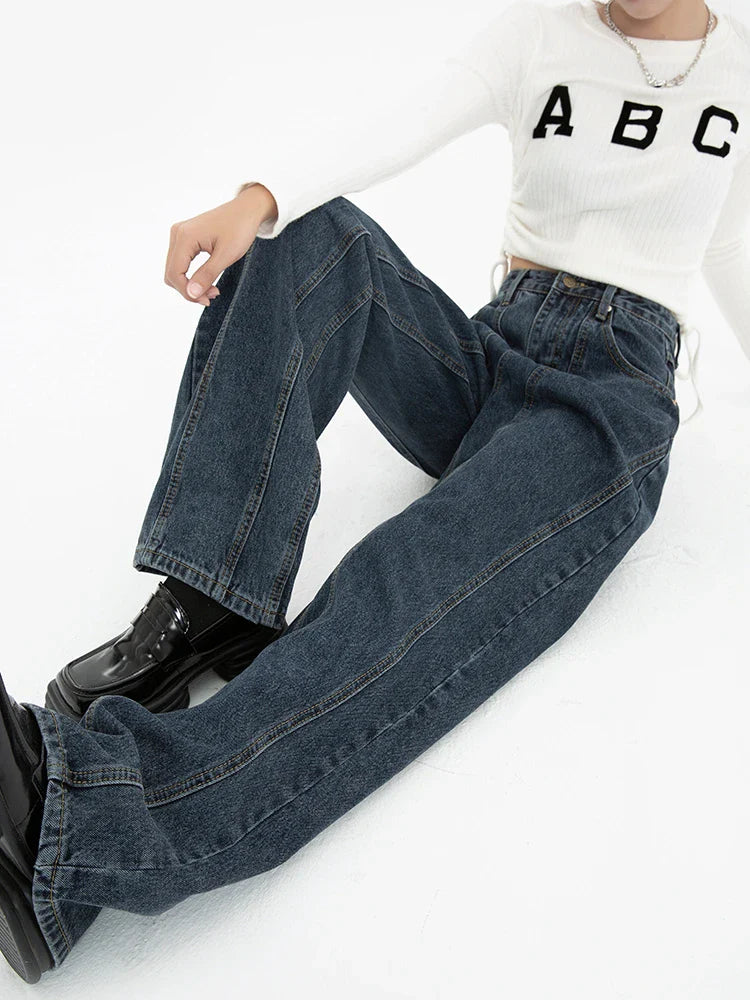 Women's Winter Jeans | Wide Legs