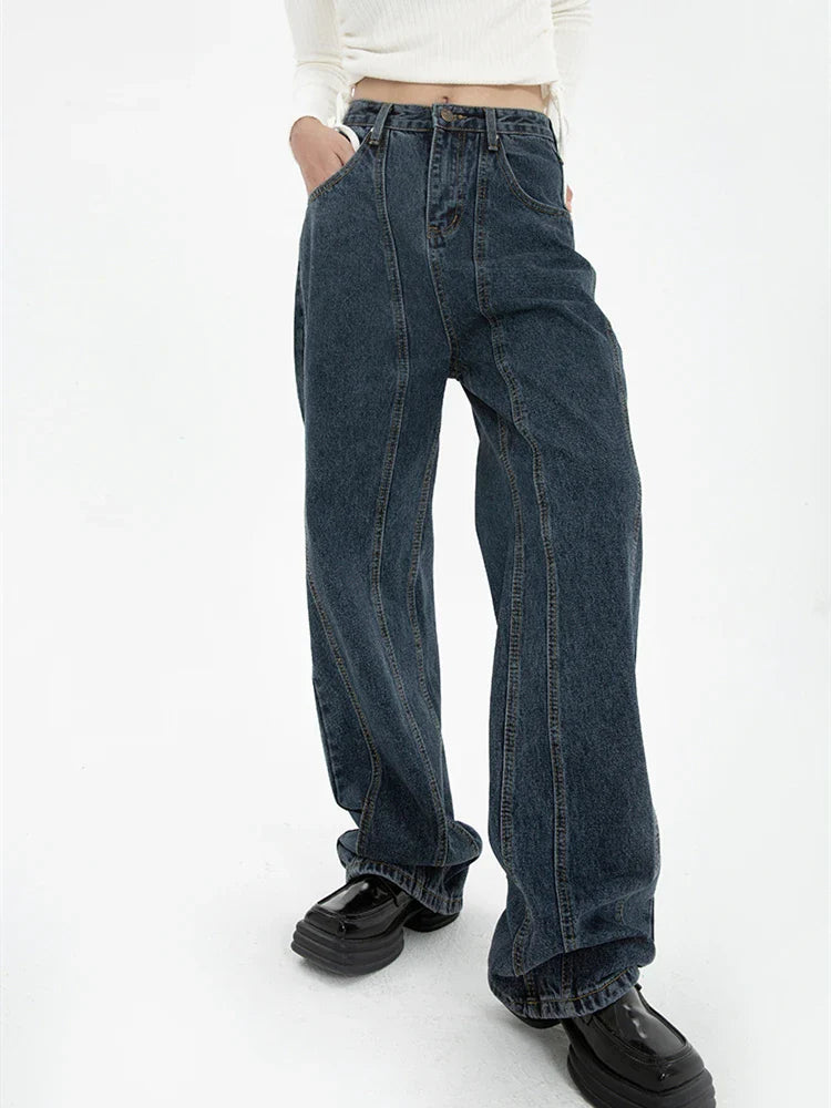 Women's Winter Jeans | Wide Legs