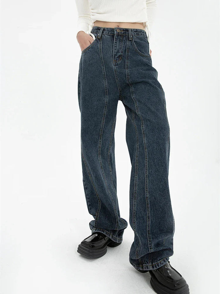 Women's Winter Jeans | Wide Legs