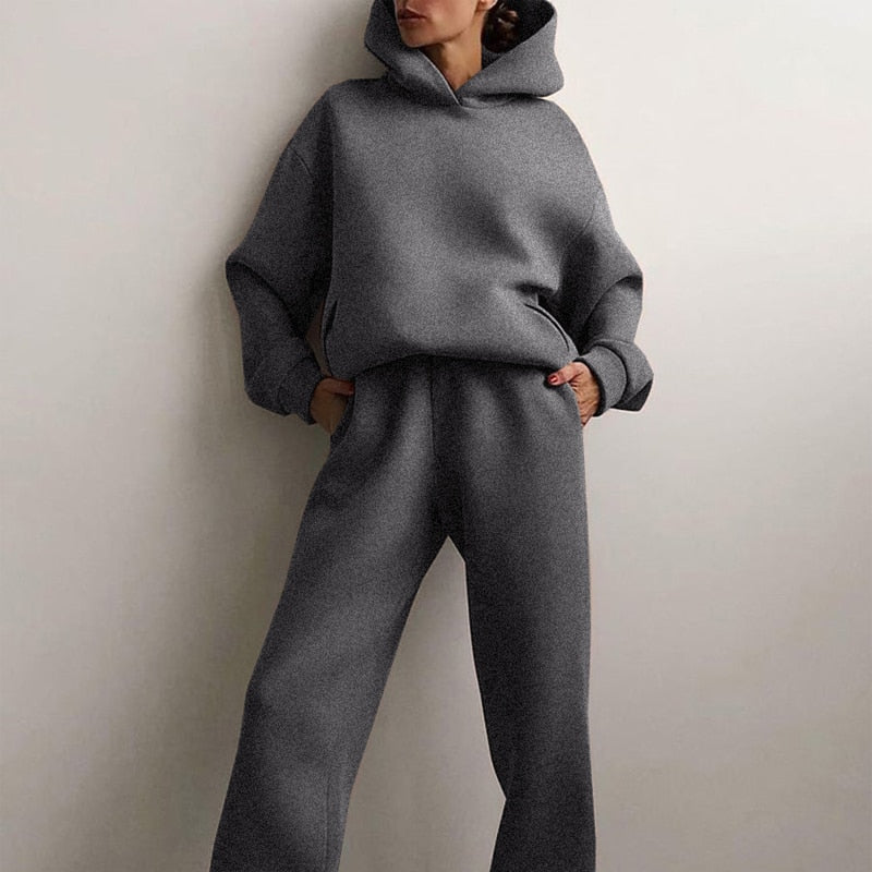 Komplety Dresowe Damskie Oversize | Codzienny Styl