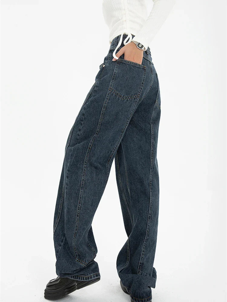 Women's Winter Jeans | Wide Legs